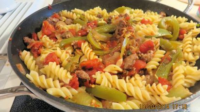 Weight Watchers Italian Sausage And Pepper Pasta Recipe Food Com