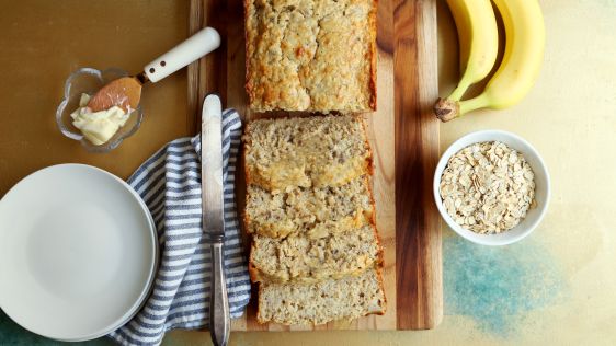 Banana-Oatmeal Bread