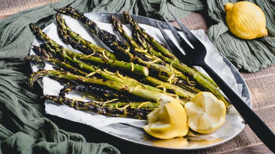 Grilled Balsamic Asparagus