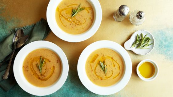 Creamy Chickpea & Rosemary Soup
