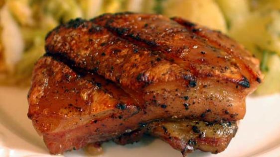 Citrus Glazed Pork Belly