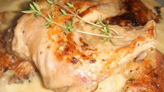 Lapin à la Moutarde (Rabbit in Mustard Sauce)