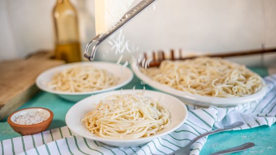 Simple Pasta With Parmesan