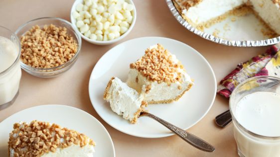 White Chocolate Cheesecake Pie