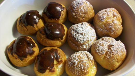 Choux Pastry for Profiteroles