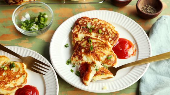Leftover Mashed Potato Cakes
