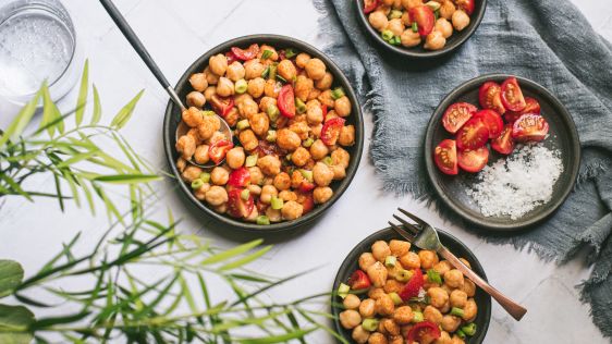 Chickpea & Tomato Salad