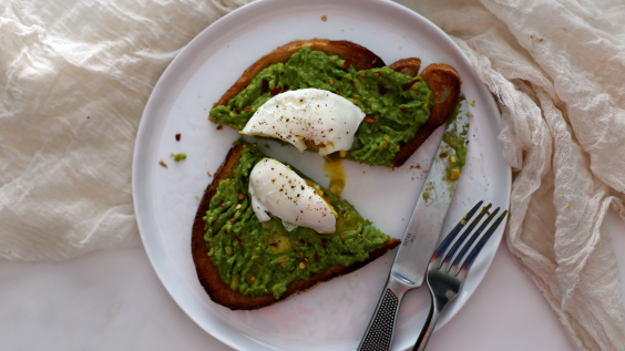 Microwave Poached Eggs