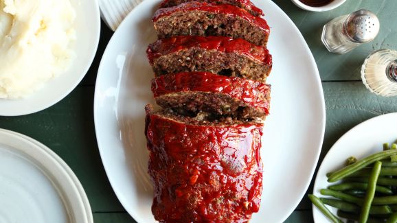 Awesome and Simple Italian Garlicky Meatloaf