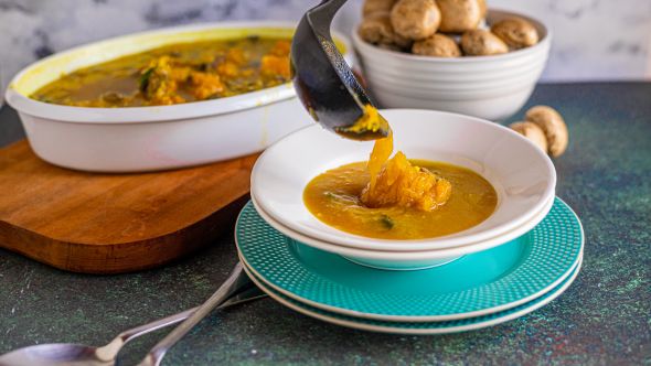 Curried Pumpkin Soup