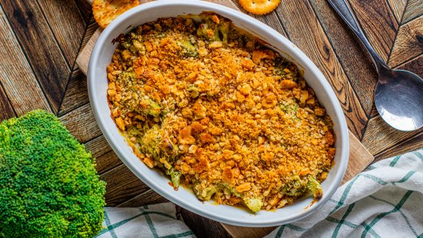 Delicious Blue Cheese Broccoli Casserole