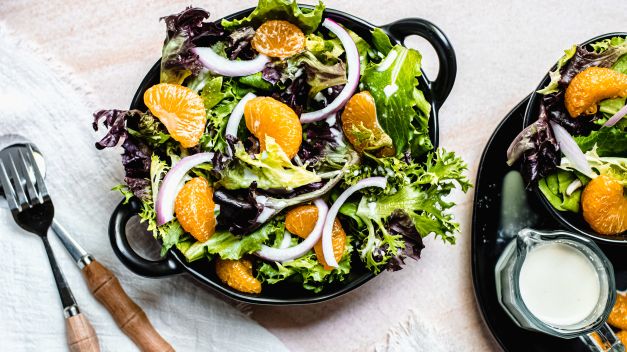 Tossed Salad with Mandarin Oranges
