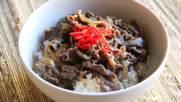 Gyudon (Beef & Rice Bowl)