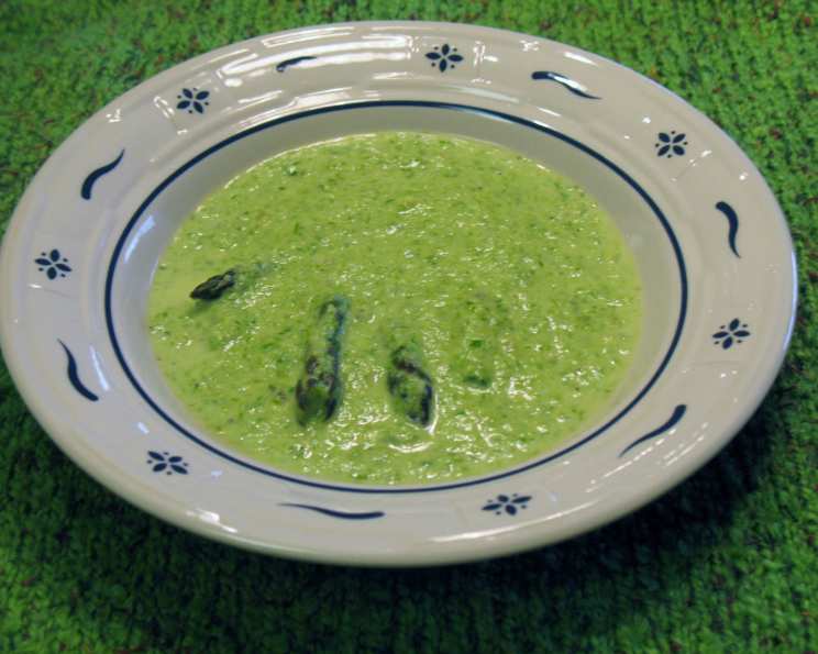Cream of Asparagus Soup Ingredients and Preparation