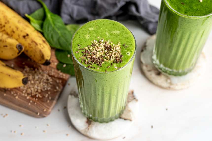 Spinach Banana Smoothie