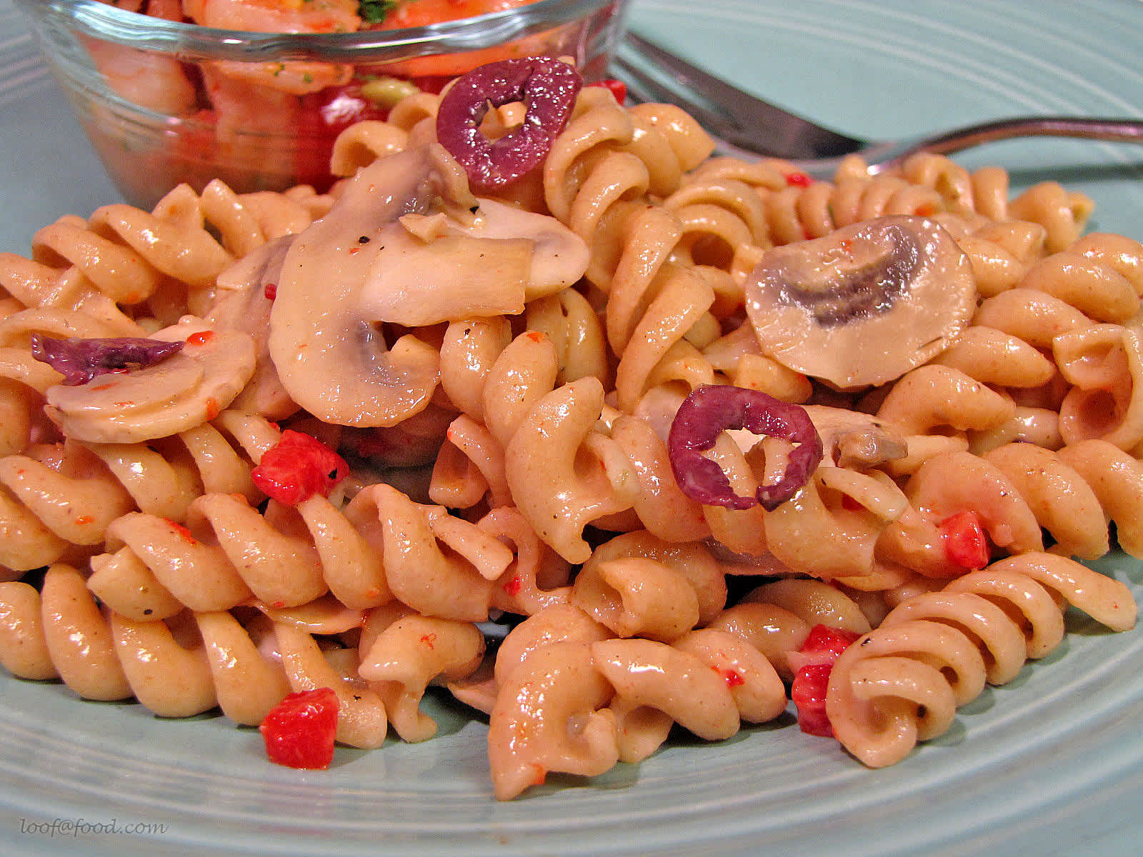 Greek pasta salad ingredients from food network