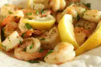 4 Minute Spicy Garlic Shrimp Recipe, Rachael Ray