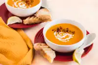 Carrot Soup with Ginger and Lemon Recipe - Food.com