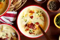 Copycat Recipe of O'Charley's Loaded Baked Potato Soup