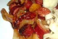 Hutspot with Smoked Sausage - Red Prince® Apple