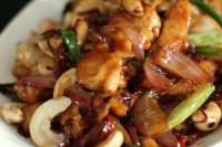 Chinese Pineapple Chicken With Cashew Nuts, Ginger, Spring Onion Recipe ...