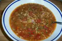 Italian Lentil Barley Soup-in-a-Jar •