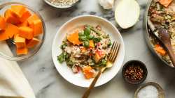 pumpkin risotto