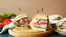 tailgate club sandwich