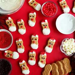 santa cookies