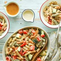 creamy italian pasta salad