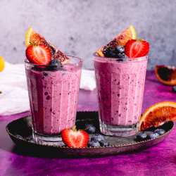 blueberry smoothies