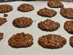 photo of No Bake Cookies Made With Chocolate Chips