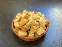 photo of Garlic Croutons