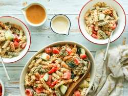 creamy italian pasta salad