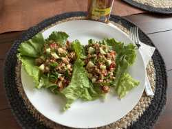 photo of Asian Turkey Lettuce Wraps