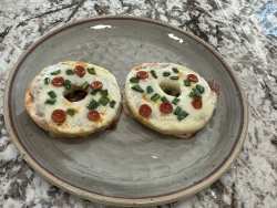 photo of Supreme Bagel Pizzas