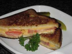 photo of Grilled Cheese &amp; Tomato Sandwich