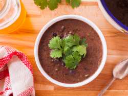black bean soup