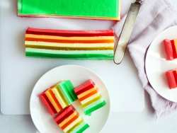 rainbow jell-o