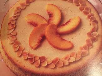 Amaretto Peach Cheesecake