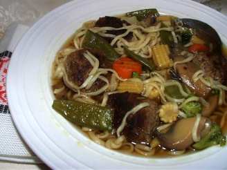 Oriental Meatball Soup