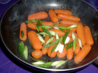 Baby Carrots With Scallions
