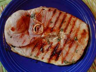 Jalapeno Glazed Ham Steak