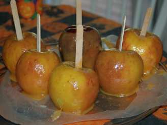 Halloween Caramel Apples