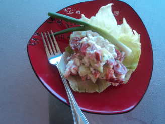 Potluck Portion -- Cottage Cheese Summer Breeze Salad