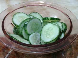 Simple Cucumbers