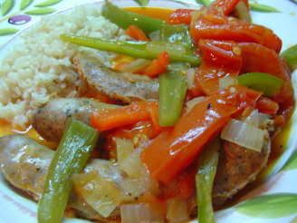 Sausages & Bell Peppers