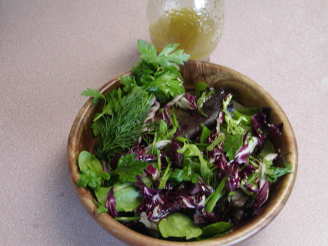 Truffle Dressing/ Herb Salad