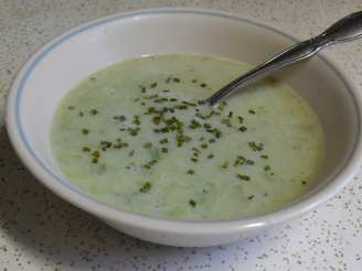 Low-fat Cream of Asparagus Soup