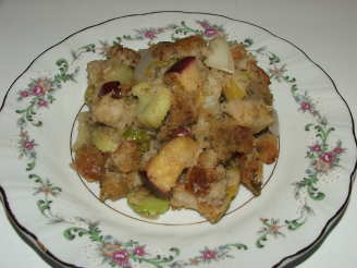 Kelly's Holiday Apple and Sausage Stuffing